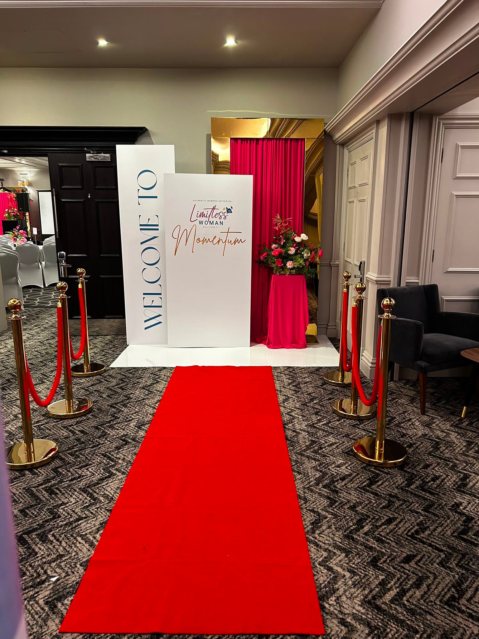 Milestone birthday backdrop